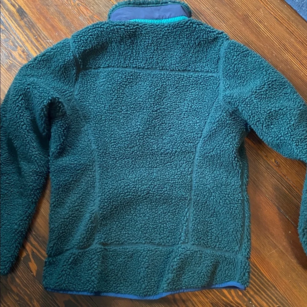 Patagonia Deep Green Fleece Jacket - Picture 4 of 4